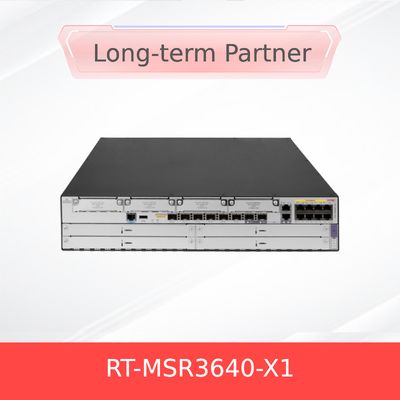 H3c Rt-Msr3640-X1 ซีรี่ย์ Router Products Carton การส่งต่อผลงาน 10g SFP+
