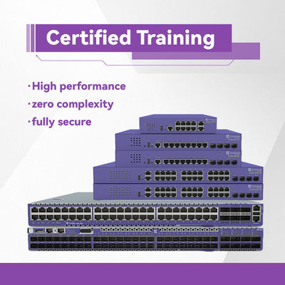 1000 Base-X SFP Extremeswitching Network 16566 210 12T GE2 28 Gbps 20.8 Mpps ใหม่และเดิม