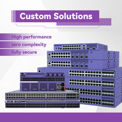 1000 Base-X SFP Extremeswitching Network 16566 210 12T GE2 28 Gbps 20.8 Mpps ใหม่และเดิม