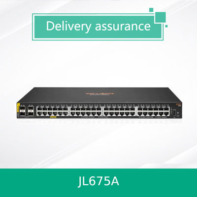 HPE Aruba CX 6100 JL675A สวิตช์ 48 พอร์ต Gigabit PoE+ | 370W Class 4 | 4x SFP+ | Managed Layer 2