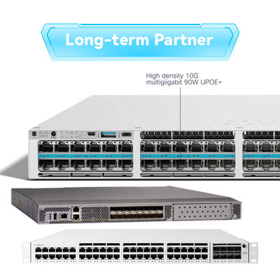 Cisco Catalyst 9200-48T-A เครื่องเปลี่ยนข้อมูล 48 ท่าทาง Network Advantage License Enterprise Gigabit Ethernet