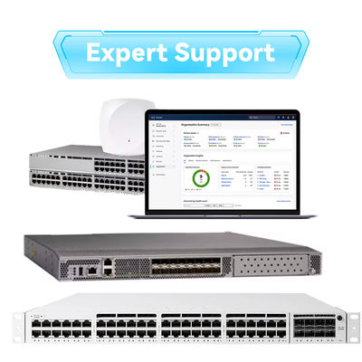 Cisco Catalyst 9200-48T-A เครื่องเปลี่ยนข้อมูล 48 ท่าทาง Network Advantage License Enterprise Gigabit Ethernet