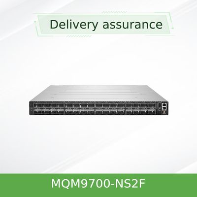 NVIDIA Quantum-2 MQM9700 Series 400Gb/s InfiniBand Switch 64-Port Data Center Switch ความเร็ว 51.2Tb/s