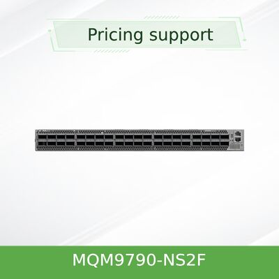 Mellanox MQM9790-NS2F 64-Port 400Gb/s InfiniBand Switch ควบคุมภายนอกสําหรับ UFM Software-Defined Fabrics