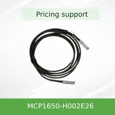 200Gb/s QSFP56 HDR Passive DAC Cable ∙ Mellanox MCP1650-H002E26 2m, 26AWG LSZH