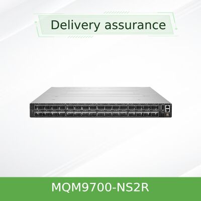 NVIDIA Quantum 2 MQM9790-NS2R 64-Port 400Gb/s Unmanaged InfiniBand Switch with Reverse Airflow (C2P) การปรับเปลี่ยนความเร็วใน InfiniBand ที่ไม่ถูกบริหาร