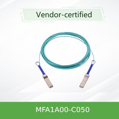 NVIDIA MFA1A00-C050 – สาย AOC 100G สำหรับศูนย์ข้อมูลและเครือข่ายอีเธอร์เน็ต