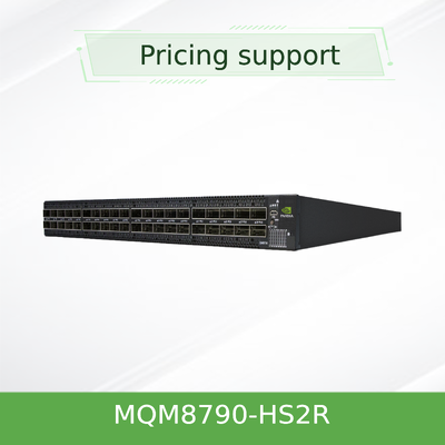 MQM8790-HS2R 200G InfiniBand สวิตช์อัจฉริยะ – ไม่มีการจัดการ, การไหลเวียนของอากาศ C2P, 40x QSFP56