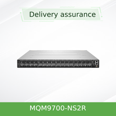สวิตช์ NVIDIA Quantum-2 MQM9700-NS2R 400Gb/s InfiniBand – 64 พอร์ต NDR, C2P Airflow, การจัดการบนบอร์ด