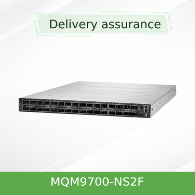 NVIDIA Quantum-2 MQM9700-NS2F 400Gb/s InfiniBand Switch NDR 64 ท่าเรือ การบริหารการกระบะ