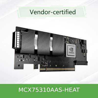 NVIDIA MCX75310AAS-HEAT ConnectX-7 200Gb/s InfiniBand Adapter  PCIe 5.0 x16 OSFP