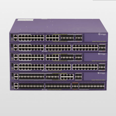 ซ้อนกันได้ 24 พอร์ต Extreme Network AVB Switch X460-G2-24t-GE4-Base 216Gbps