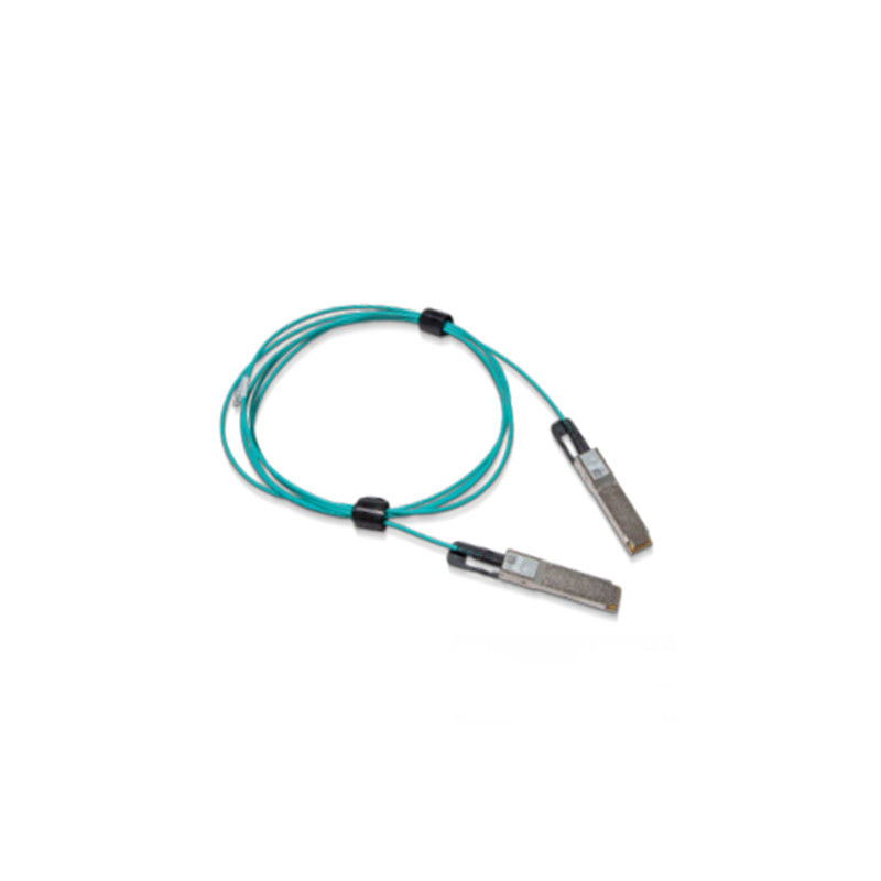 สายเคเบิลคอนโซล Mellanox AOC MFS1S00-H020V IB HDR สูงสุด 200Gb/S สายเคเบิลเครือข่าย QSFP56 ยาว 20 ม.