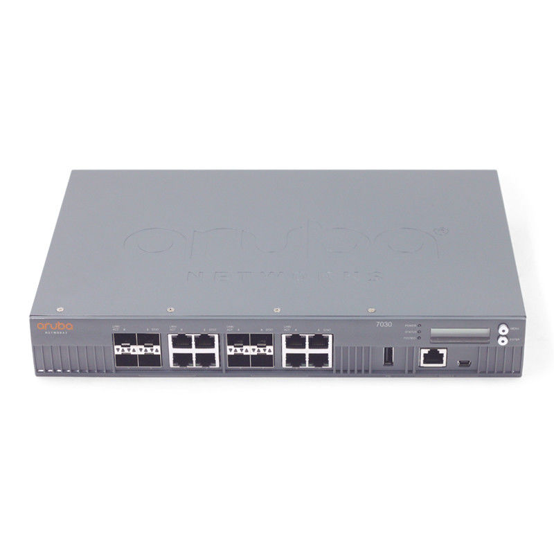 7000 Series WLAN 7030 Aruba Controller 64 AP 7030-RWJW686A 8 พอร์ตคอมโบ