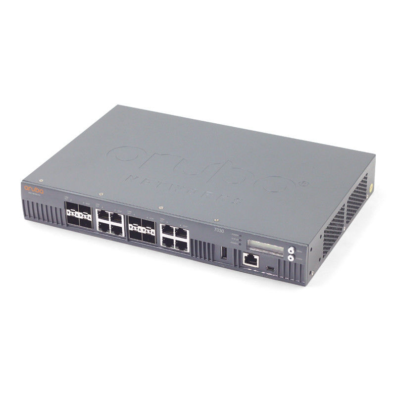 7000 Series WLAN 7030 Aruba Controller 64 AP 7030-RWJW686A 8 พอร์ตคอมโบ