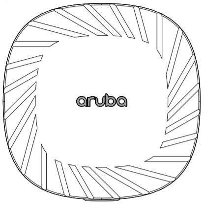 วิทยุคู่ 510 Series Campus AP 515 Aruba Wifi 6 802.11ax เสาอากาศภายใน Unified AP