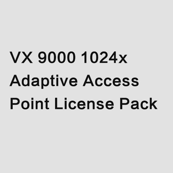 สลับใบอนุญาตของ VX 9000 Adaptive 1024x VX9000 Extreme Wireless Access Points License Pack