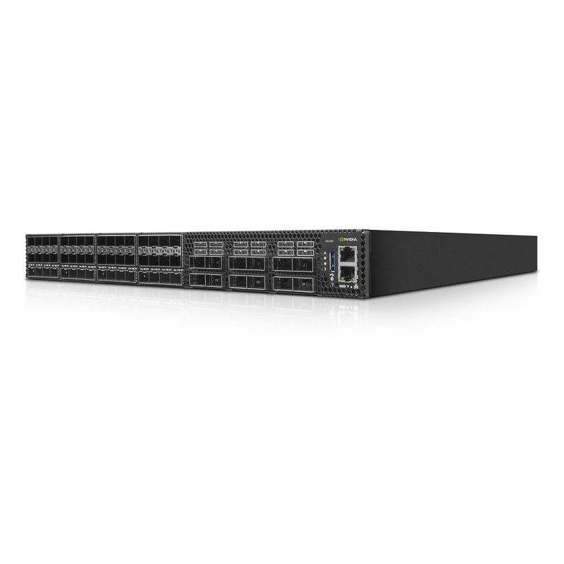 สวิตช์เครือข่าย Mellanox OEM 25GbE/100GbE สวิตช์อีเธอร์เน็ตแบบโอเพ่นซอร์ส Mellanox MSN3420-CB2F