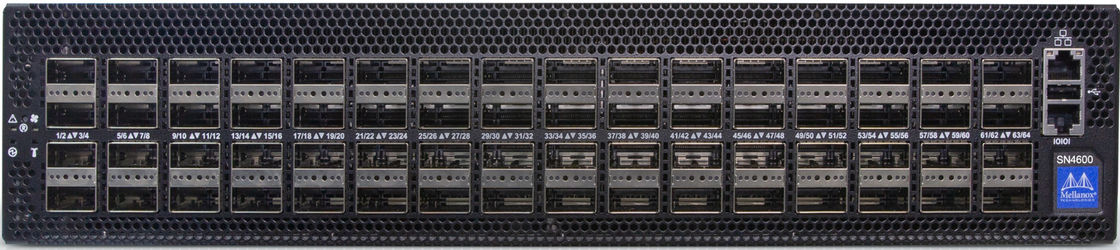 สวิตช์เครือข่าย Mellanox ที่ใช้ Spectrum-3 Sn4600c สวิตช์เครือข่ายแบบเปิด MSN4600 - CS2F พร้อม Onyx