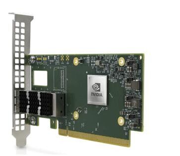 ConnectX-6 DX EN การ์ดเครือข่าย Mellanox MCX623105AN-VDAT 100GbE สองพอร์ต QSFP56