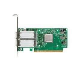 พอร์ตคู่ QSFP28 Mellanox 100gbe การ์ดเครือข่ายเอกสารข้อมูลอะแดปเตอร์ MCX516A-CDAT PCIe 4.0 X16 ตัวยึดทรงสูง