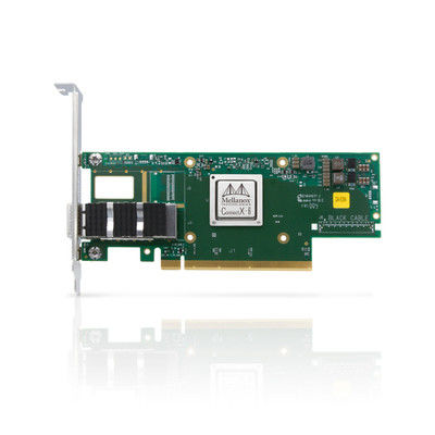 ConnectX-6 DX EN การ์ดเครือข่าย Mellanox MCX623105AN-VDAT 100GbE สองพอร์ต QSFP56