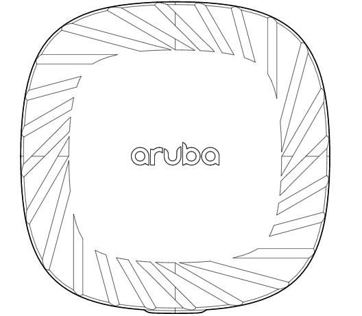 เสาอากาศภายใน Unified Campus Aruba Wireless Access Points iAP 505 (RW) 2x2:2 802.11ax