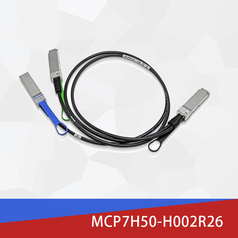 สายเคเบิล Mellanox DAC 2 ม. HDR100 ต่อสายไฟเบอร์โดยตรง MCP7H50-H002R26 MCP7H50-V0xxR QSFP56