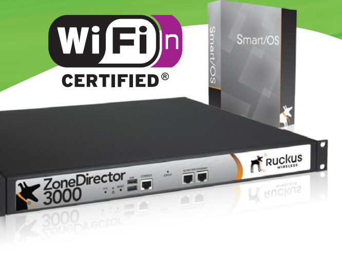 901-3050-CN00 Ruckus Wireless Controller ZoneDirector 3000 Serial ZD3050 AC3050 ได้รับอนุญาตสูงสุด 50 AP