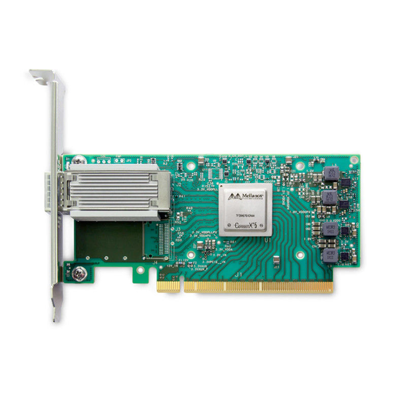 MCX653106A-HDAT-SP การ์ดเครือข่าย Mellanox พอร์ตอีเธอร์เน็ต 200Gb/S 4*50Gb/S