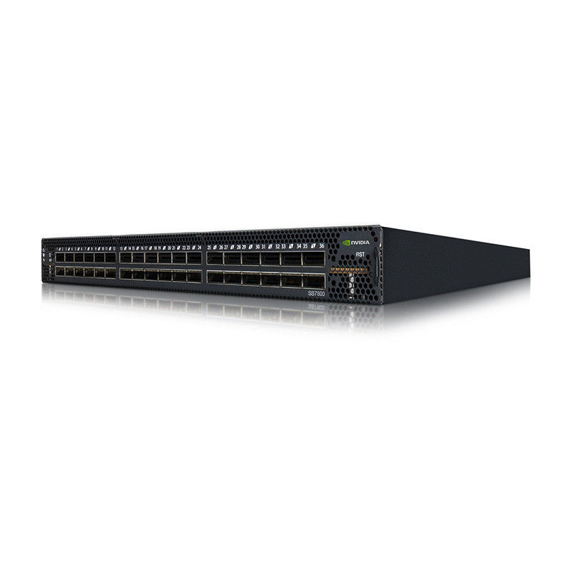 MSB7800-ES2F Mellanox Network Switch-IB 2 อิง EDR InfiniBand 1U 36 พอร์ต QSFP28