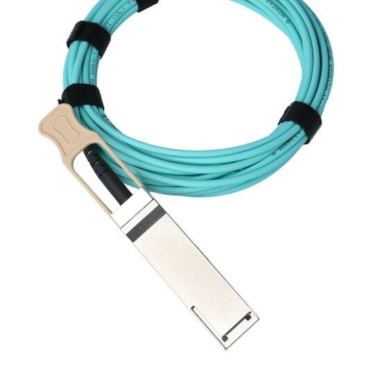 MFS1S00-H005V สายออปติคอล Aoc Active สูงสุด 200Gb/S IB HDR QSFP56 5 ม.