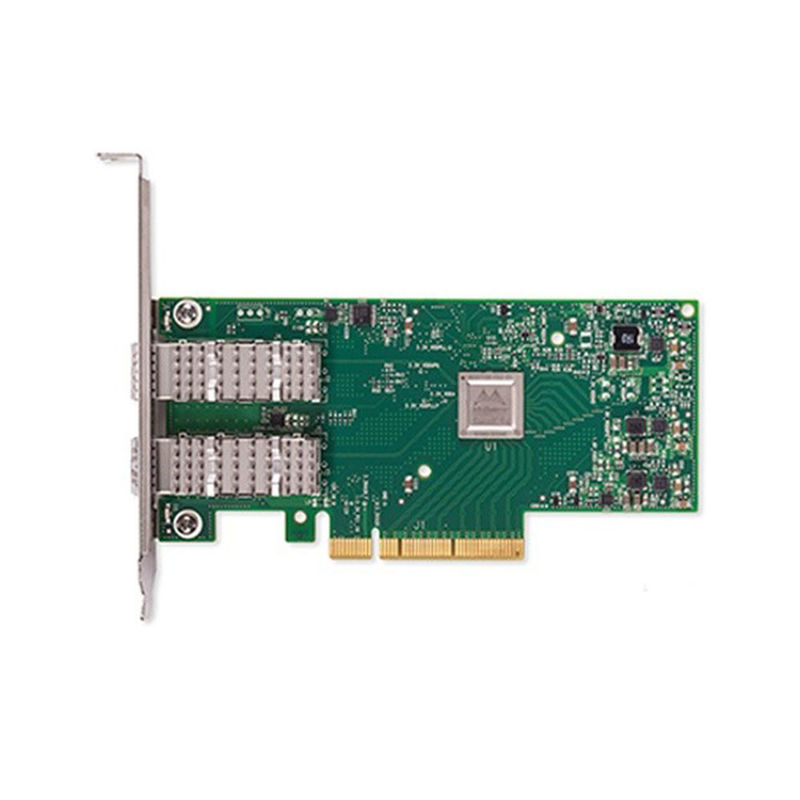 MCX4121A-XCAT ConnectX-4 Lx EN การ์ดเครือข่าย Mellanox 10GbE สองพอร์ต SFP28 PCIe3.0 X8