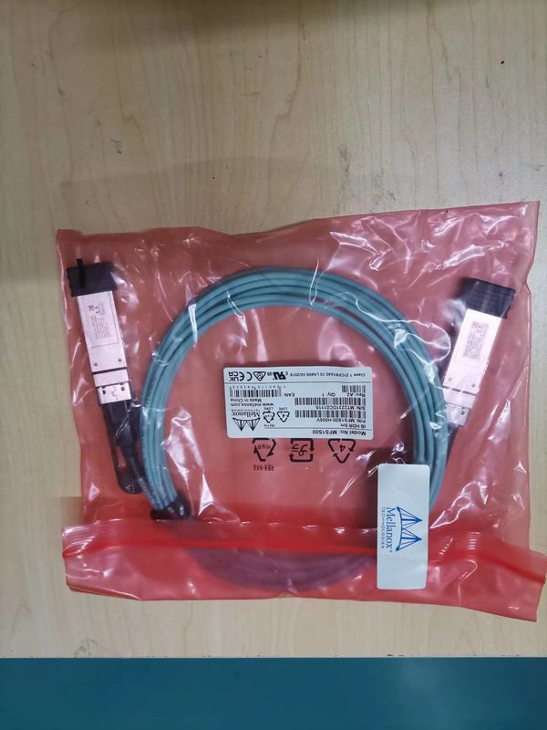MFS1S00-H005V สายออปติคอล Aoc Active สูงสุด 200Gb/S IB HDR QSFP56 5 ม.