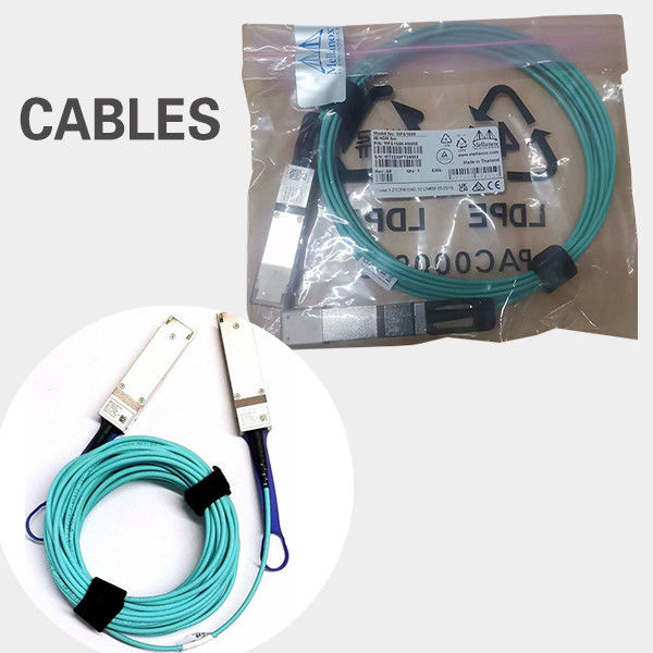 สายเคเบิลไฟเบอร์แบบแอ็คทีฟยาว 20 เมตร 200Gb/S VPI IB HDR และ 200GbE QSFP56 MFS1S00-H020V