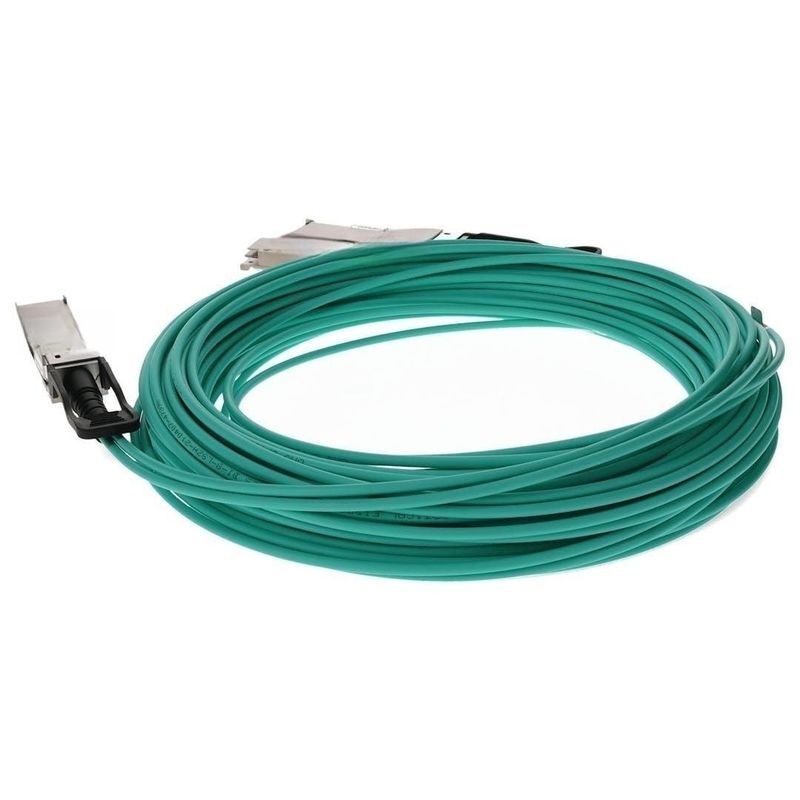 MFS1S50-H010V Mellanox AOC 200Gb/S ถึง 2x100Gb/S IB HDR QSFP56 ถึง 2xQSFP56 10 ม.