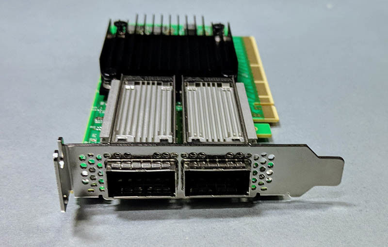 สต็อค Mellanox MCX556A-EDAT ConnectX-5 VPI แอดป์เตอร์การ์ด EDR IB 100Gb/S 100GbE Dual Port