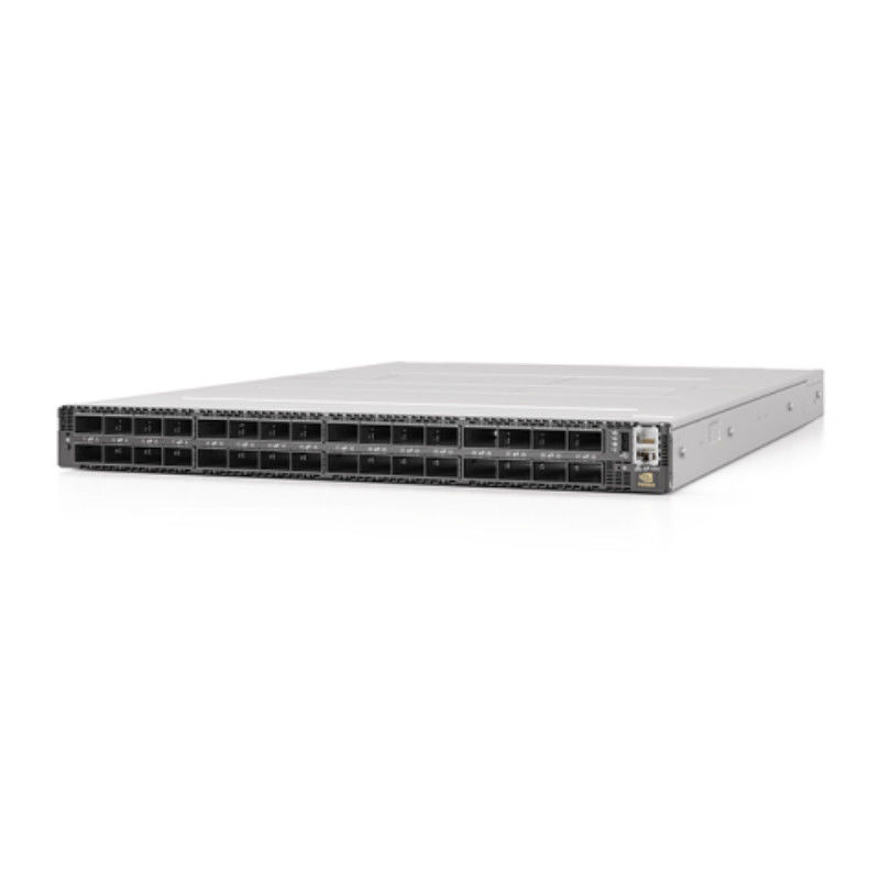 Infiniband MQM9700-NS2F Mellanox Network Switch 400G 16.8 Tbps สําหรับเซอร์เวอร์