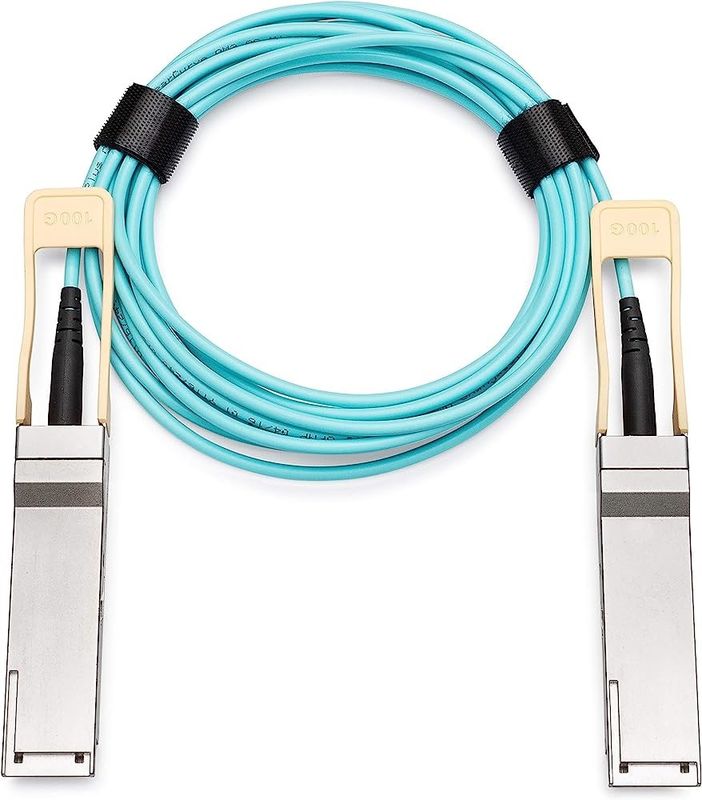 MFS1S00-H010V Mellanox AOC Cable IB HDR ถึง 200Gb/S QSFP56 10m Sfp