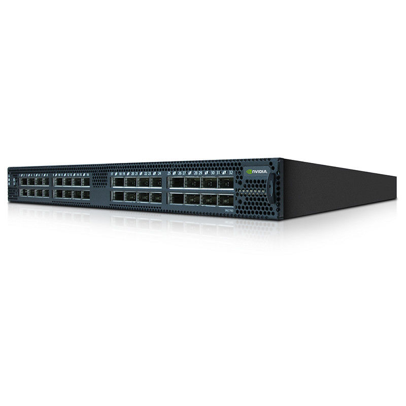MSN2700-CS2F Mellanox Switch Spectrum พื้นฐาน 32 Port 100GbE พลาตฟอร์มเอเธิร์นเปิด