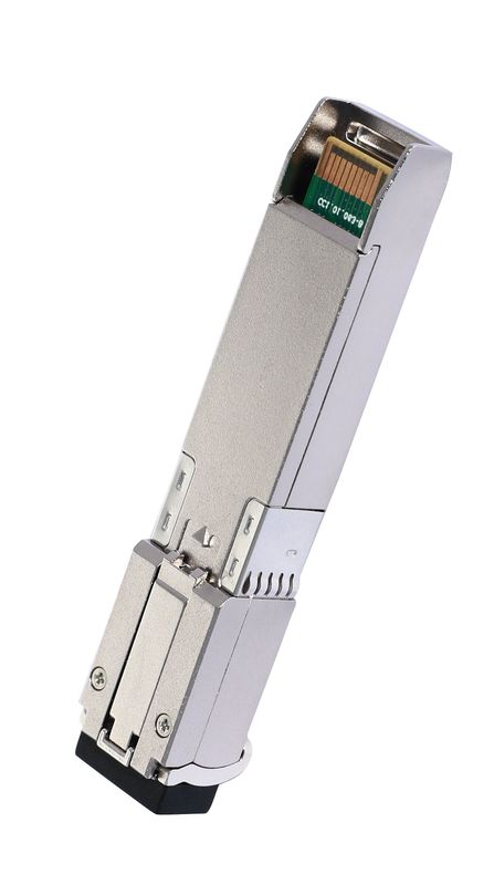 โมดูล 10G SFP Ethernet เครื่องรับสัญญาณไฟเบอร์ออปติกส์ 80km 11.3Gbps เวลา 1 ปี อัตราการส่งข้อมูลสูงสุด 11.3Gbps