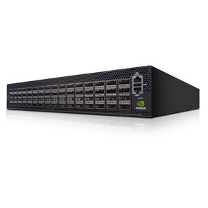 อัตราการส่งข้อมูล 10/100/1000Mbps Mellanox MSN5600 920-9N42F-00RI-7C0 Spectrum4 64X Osfp Cumulus Secure Switch ดั้งเดิม