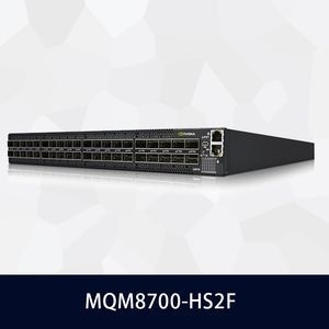 Nvidia Quantum Mellanox MQM8700 สวิตช์ 40 สนามที่ไม่ล็อค 200GB / S Infiniband 40 QSFP56 สนาม Vlan การสนับสนุน