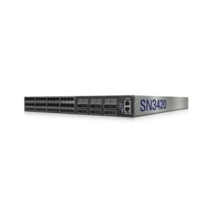 หมายเลขแม่พิมพ์ส่วนตัว ไม่ใช่ของแท้ Mellanox MSN3420-CB2FC สวิตช์เครือข่าย 48 พอร์ต 10g 100g อัตราการส่งข้อมูล 25gbe/100gbe ต่อพอร์ต