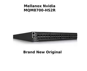 อัตราการส่ง 10/100/1000Mbps เทคโนโลยี Infiniband Mellanox Mqm8700-HS2r Hdr Switch 40 Qsfp56 แท้