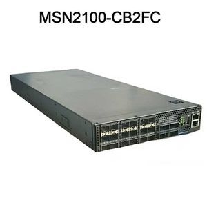 อัตราการส่งข้อมูล 10/100/1000Mbps Nvidia Mellanox® MSN2100-CB2FC Spectrum 100gbe Open Ethernet Switch 16 พร้อมรองรับ VLAN