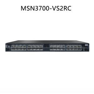 รองรับ Vlan Nvidia MSN3700-Vs2RC Spectrum-2 ฐาน 200gbe 1u เปิด 32X200gbe อีเทอร์เน็ต สวิตช์ด้วย Cumulus Linux 32 Qsfp56 Port