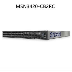 เครือข่ายที่สามารถปรับแต่งได้ 64-Port Mellanox Spectrum-2 โดยใช้สวิตช์ Sn3420 25gbe/100gbe ด้วยการสนับสนุน Vlan