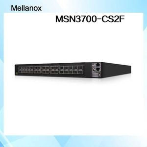 Mellanox MSN3700-CS2f สวิตช์อีเธอร์เน็ตแบบเปิด 1U 100Gbe พร้อม Cumulus Linux 32 พอร์ต ขนาด 43.6*433.2*590.6 มม. ชิปเซ็ต Nvidia