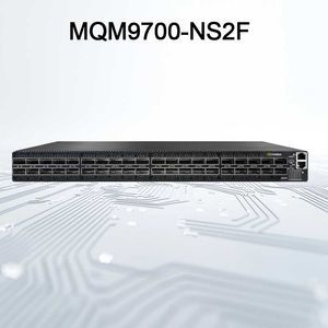 Nvidia Qm9700 1U NDR 400Gbps Infiniband Switch Mqm9700-Ns2f เพิ่มประสิทธิภาพเครือข่ายของคุณด้วยเทคโนโลยี Infiniband